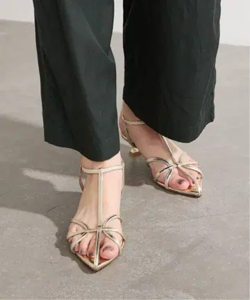3.5cm 내로우 스트랩 샌들 LETALON 르탈론