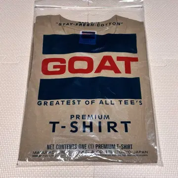 [미사용] GOAT LONG SLEEVE TEE 카키색 롱 티셔츠