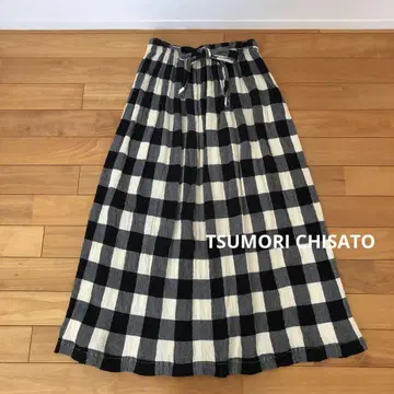 [ TSUMORI CHISATO ] 깅엄 체크 리본