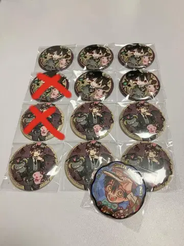 츠카사 지박소년 하나코군 캔뱃지 산리오 뮤지엄