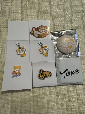 TWICE 지효 세트 산리오 콜라보 지브리 시나몬