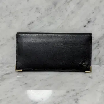 새상품급 dunhill 던힐 장지갑 블랙 천연 가죽 반지갑