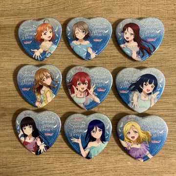 Aqours 바다의 반짝임 캔뱃지
