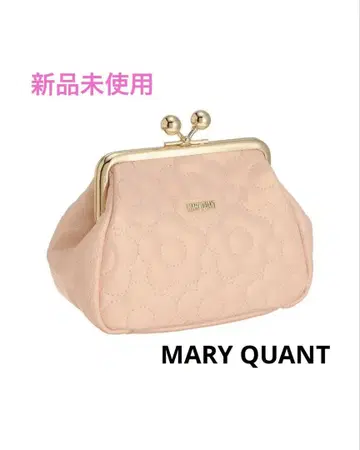 마리콴트 파우치 가마구치 파우치 데이지 핑크 MARY QUANT