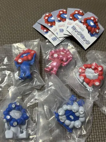 먁먁 캡슐 피규어 오사카 간사이 만국박람회 카이요도 럭키 컬러 포함 5종
