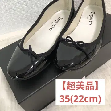 [컨디션 최상] 레페토 산드리옹 발레 슈즈 35 22cm 블랙
