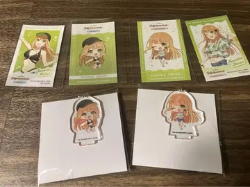 시운 키요카 스이파라 트레이딩 아크릴 스탠드 키링 특전 카드