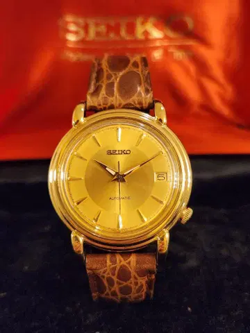 Seiko 세이코 7002-8010 오토매틱 손목시계 박스 포함 빈티지