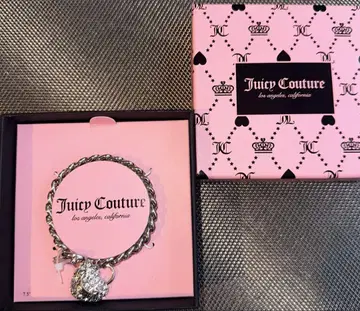 Juicy Couture 실버 체인 팔찌
