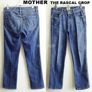 MOTHER THE RASCAL CROP W70cm 스트레치 농람