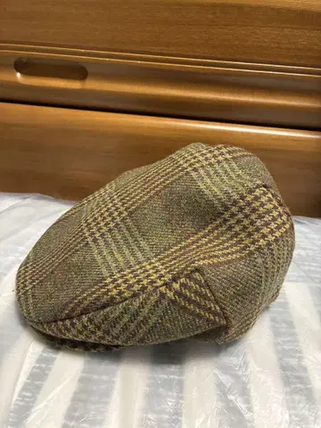 Laird Hatters 체크 무늬 헌팅 모자 57cm