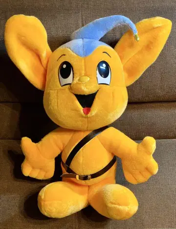 레어! 삐뽀군 봉제 인형 마스코트 50cm 오버 받침대 포함 레트로