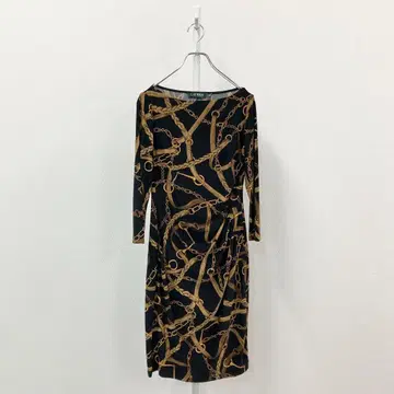 66g 24 LAUREN RALPH LAUREN 긴팔 원피스 체인 4