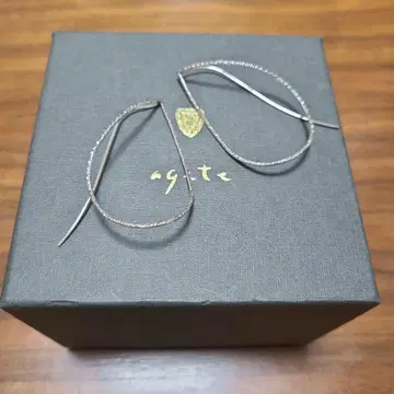 agete silver 귀걸이