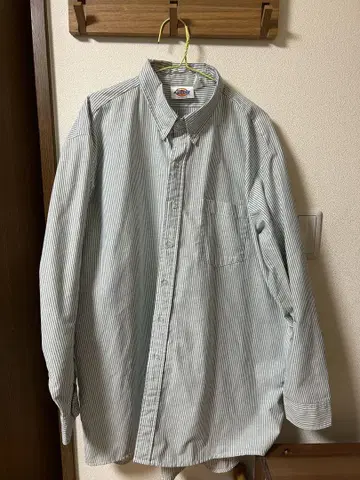 Dickies 스트라이프 긴팔 셔츠 18-181/2 LN