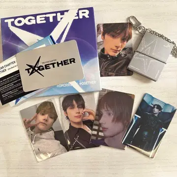 [ TXT ] 휴닝카이 솔로 CD + 키링 + 트레이딩 카드 5장