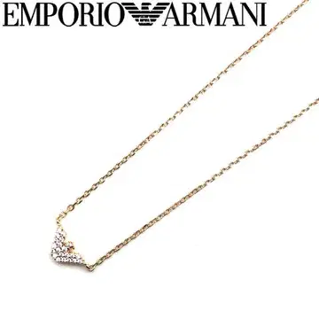 [ 실버 925 ] EMPORIO ARMANI 여성용 목걸이 로고