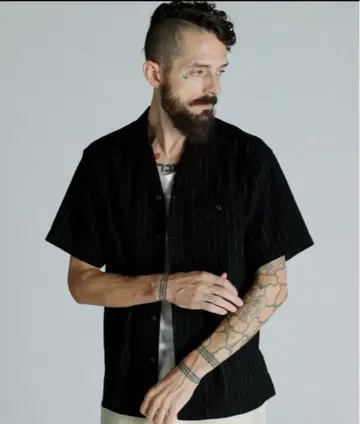 Schott HVSHIRT 'DOT AND STRIPE' 반팔 셔츠