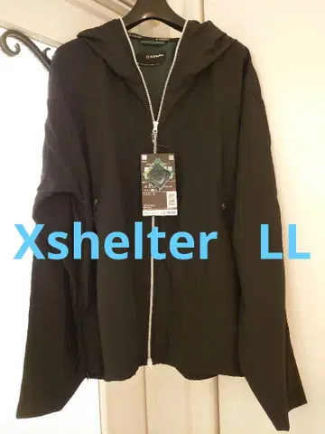 [택 포함 새상품] 워크맨 엑스쉘터 셔열 후디 블랙 LL