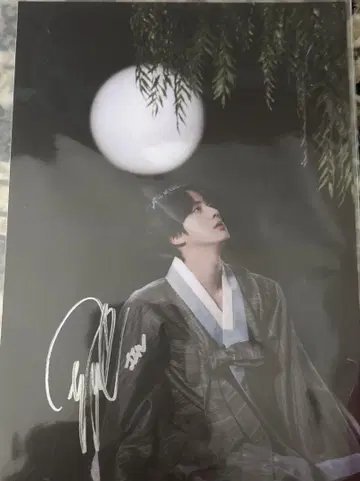 BTSJIN 2022 DALMAJYUNG 공식 사진집 친필 사인