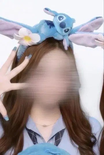 스티치 머리띠