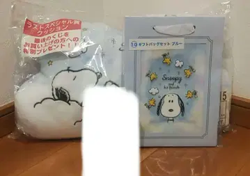 스누피 당첨 복권