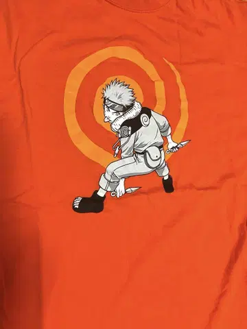 [초레어] Naruto 셔츠 나루토 nekowear 오렌지