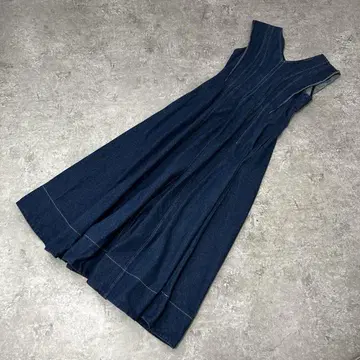 LAGUNAMOON 라그나문 플레어 데님 원피스 S