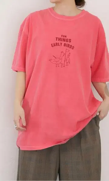 journal standard luxe 가먼트 다이 프린트 T