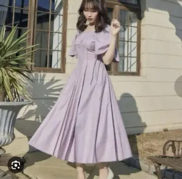 All Day Long Pleated Dress / Her lip to