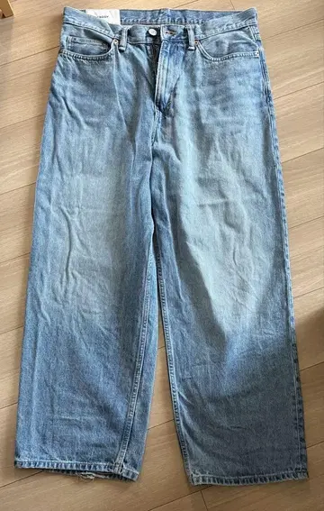 H&M BAGGY 데님 팬츠 라이트 블루 31/30