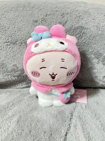 산리오 치이카와 헌책방 x 마이멜로디 봉제 인형 오늘 발송