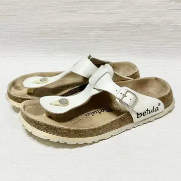 BIRKENSTOCK 베추라 샌들 24.5cm 화이트