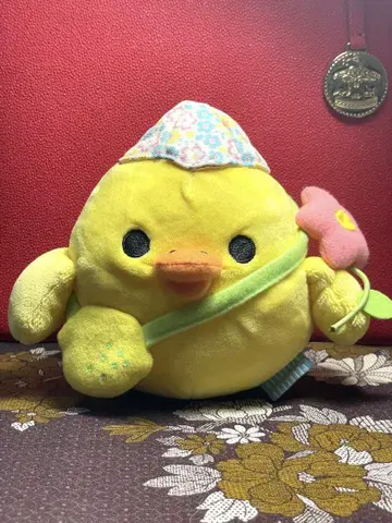 리락쿠마 모아모아 봉제인형 키이로이토리 플라워
