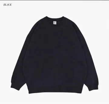 MUHAKU 무파구 블랙 맨투맨 즉시 완판 아이템