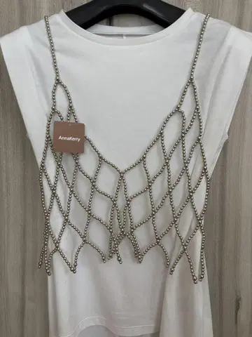 Annakerry 비즈 뷔스티에