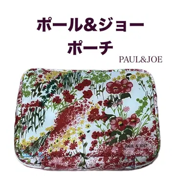 [미사용 새상품] PAUL&JOE 폴앤조 플라워 프린트 파우치 한정 상품