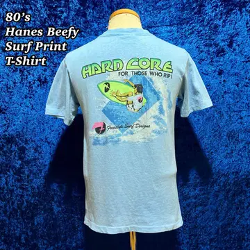 80's Hanes Free Surf Designs 티셔츠