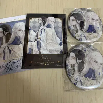 제5인격 백흑무상 BLACK&WHITE 캔뱃지 브로마이드