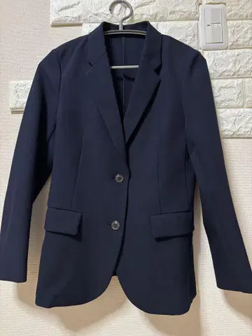새상품급 UNIQLO 유니클로 감동 자켓 XS 사이즈 네이비 여성용