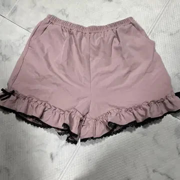 프릴 핑크 숏팬츠 유메텐보 5L 양산형