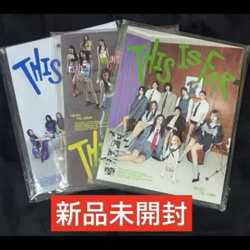TWICE ALBUM THIS IS FOR 3 형태 세트 앨범