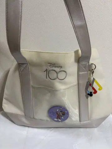 Disney 100주년 기념 토트백 + 키링