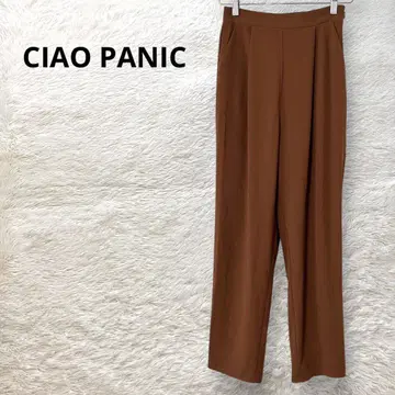 CIAO PANIC 턱 테이퍼드 팬츠 슬랙스 허리밴딩 F