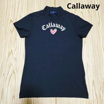 Callaway 캘러웨이 여성용 골프웨어 반팔 모크넥 셔츠