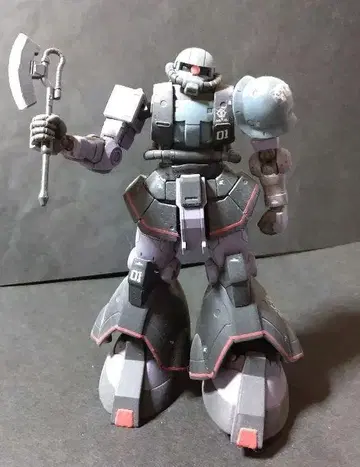 정크 HG MS-06RD-4 고기동 시험 제작형 자쿠 조립 완료