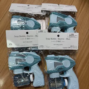 샤본 구슬 전동 버블건 4개 세트