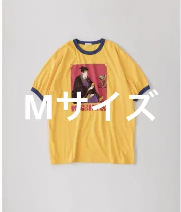 NICENESS T.ATHENA SADO RINGER TEE yellow