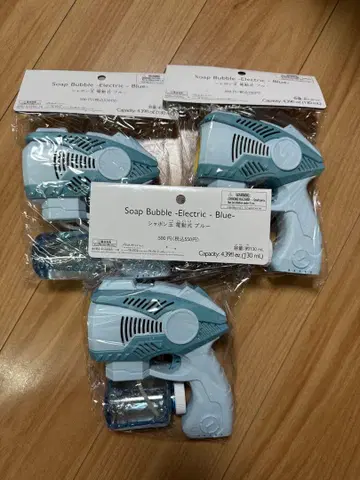 다이소 전동 버블건 샤봉 3개 세트