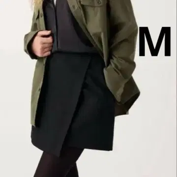 UNIQLO 트위드 스코트 블랙 M